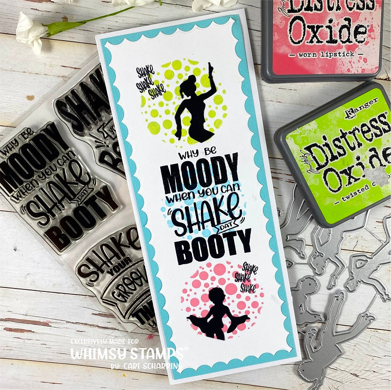 **NEW Retro Dancers Die Set - Whimsy Stamps