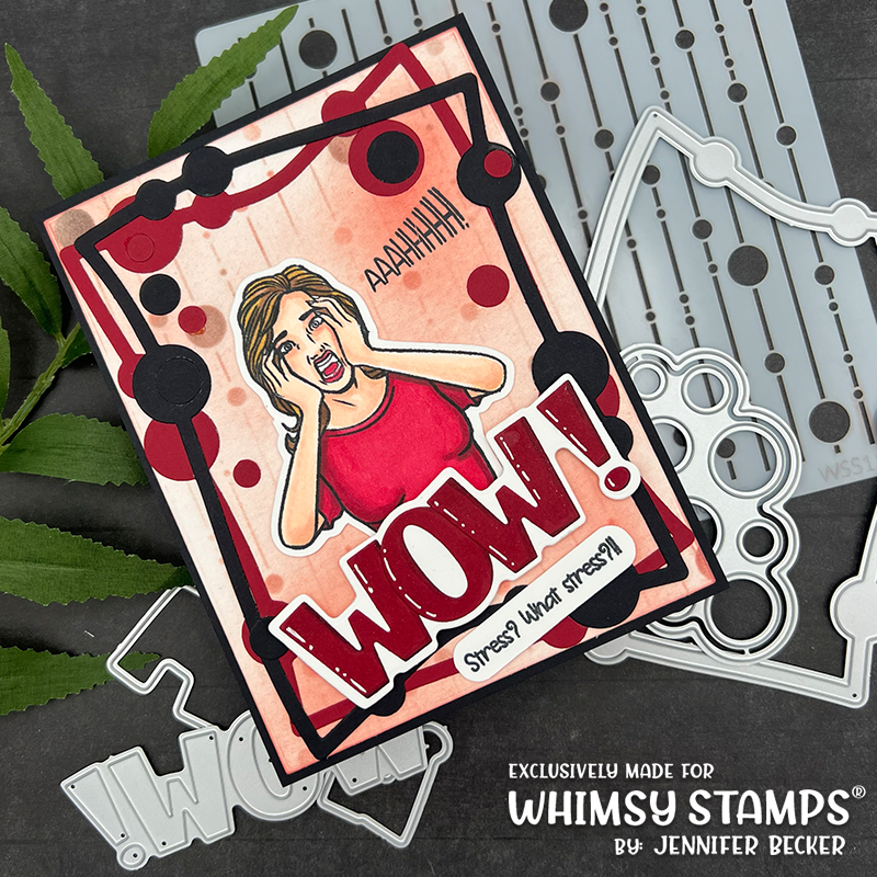 **NEW Meme Make It Stop! Clear Stamps - Whimsy Stamps