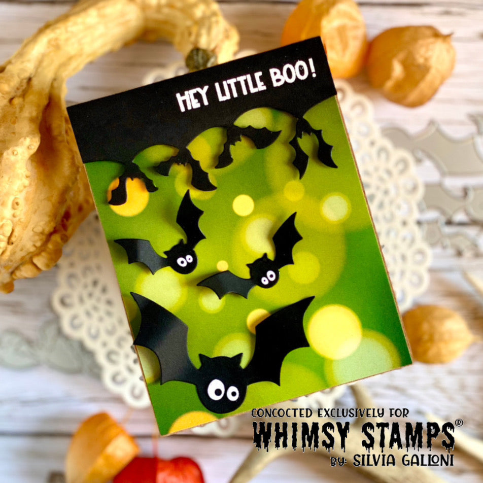 **NEW Batty Die Set - Whimsy Stamps