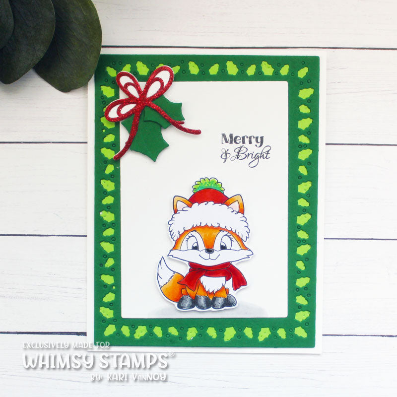 Christmas in the Woods Clear Stamps