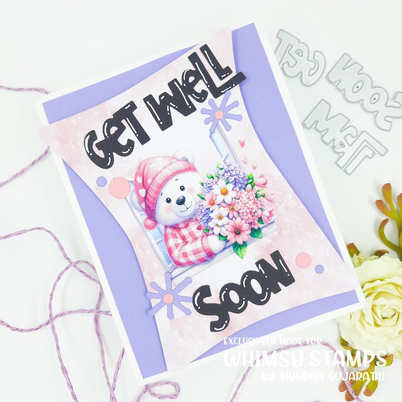 Quick Card Fronts - Take Care Bear