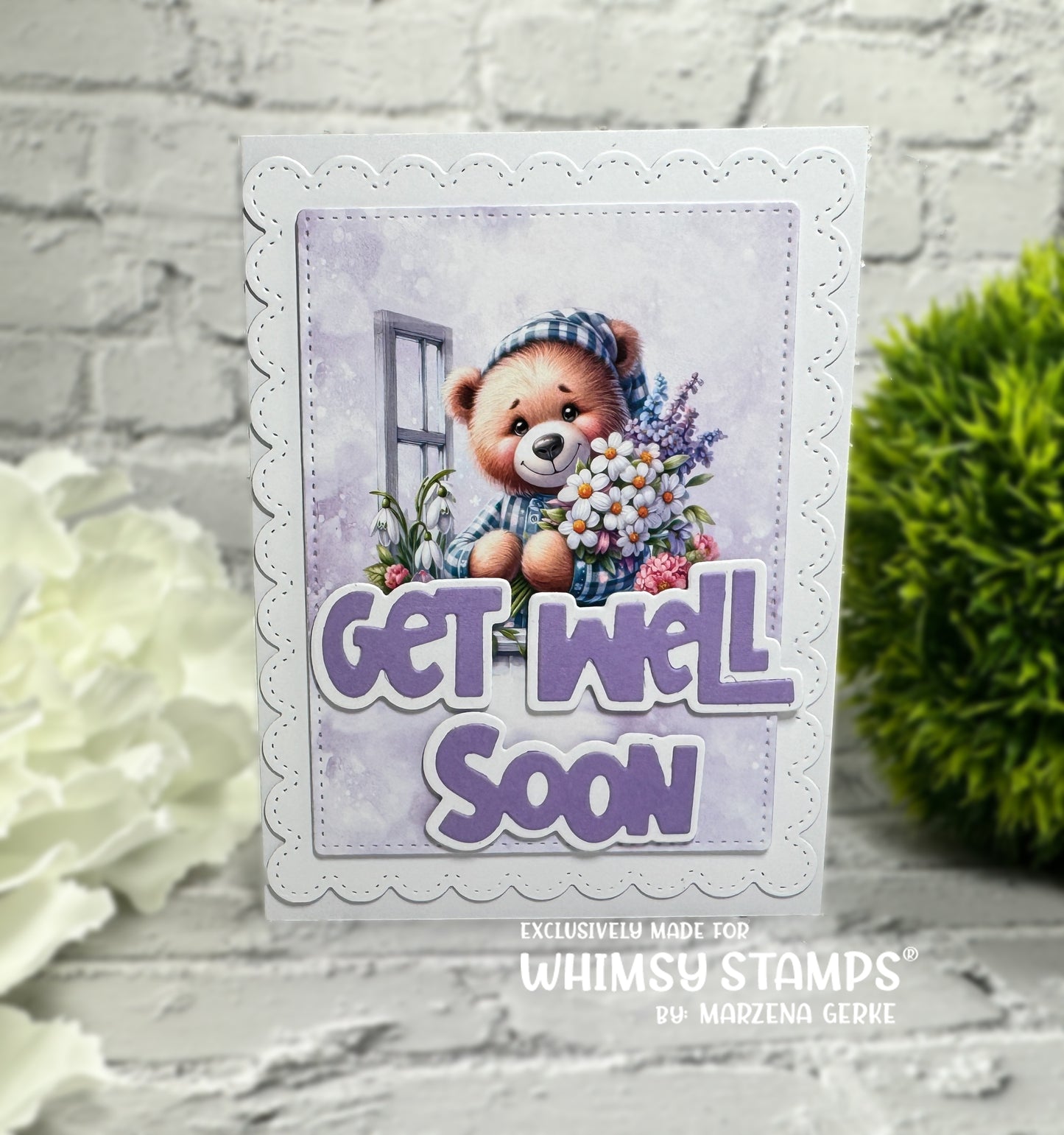 Quick Card Fronts - Take Care Bear