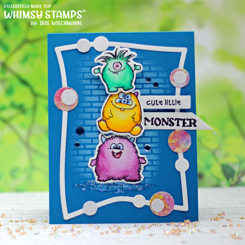 **NEW Weird-O Frame Die Set - Whimsy Stamps