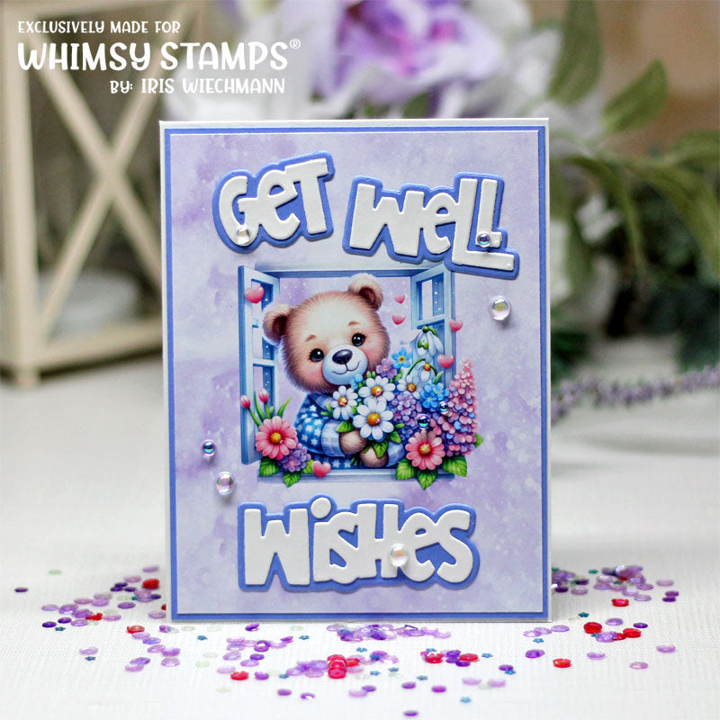 Quick Card Fronts - Take Care Bear