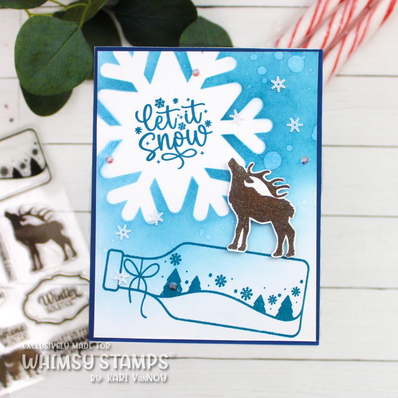 **PREORDER Winter Solstice Clear Stamps - Whimsy Stamps