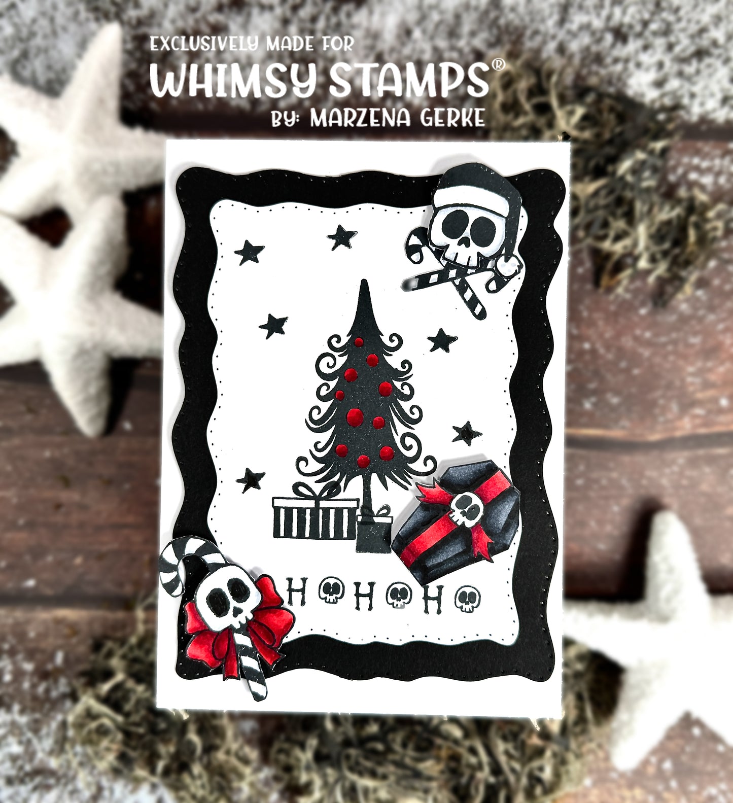 Season's Creepings Clear Stamps