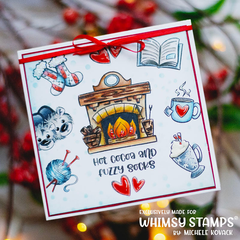 **NEW Cozy Winter Clear Stamps - Whimsy Stamps