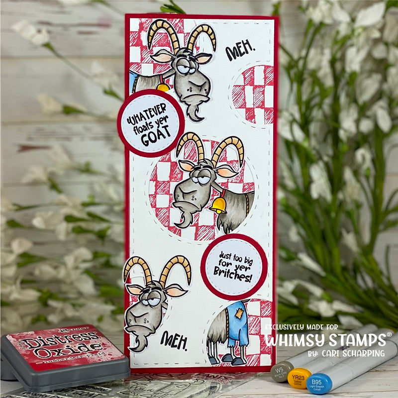 **NEW Cranky Pants Clear Stamps - Whimsy Stamps