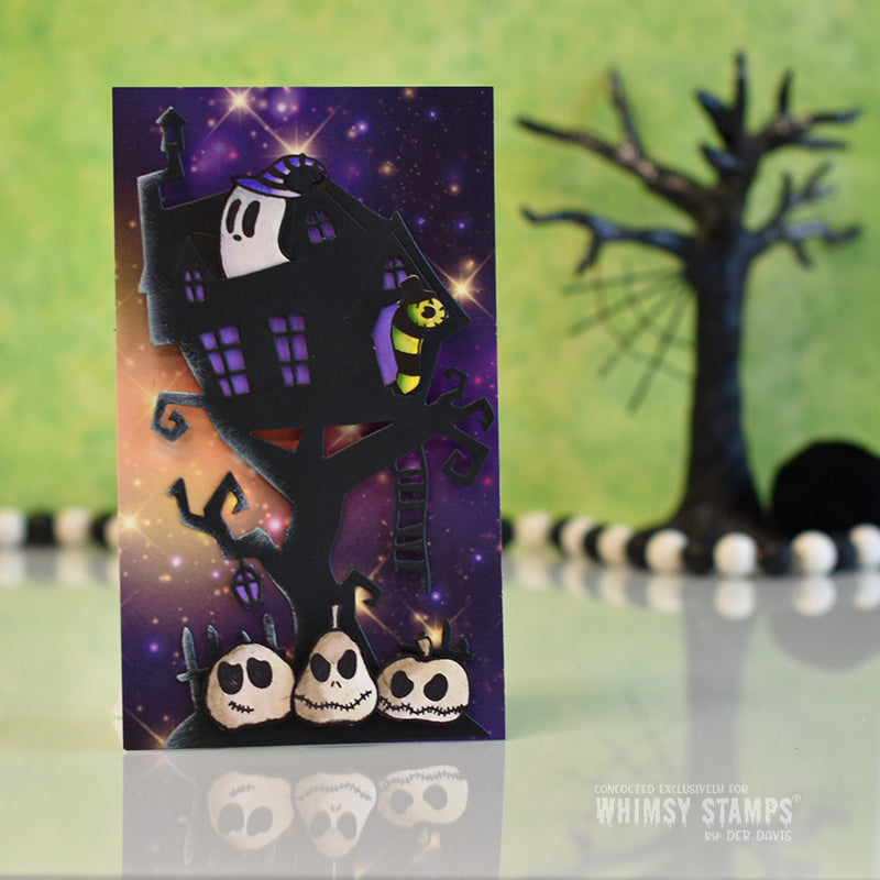 **NEW Nightmarish Clear Stamps - Whimsy Stamps