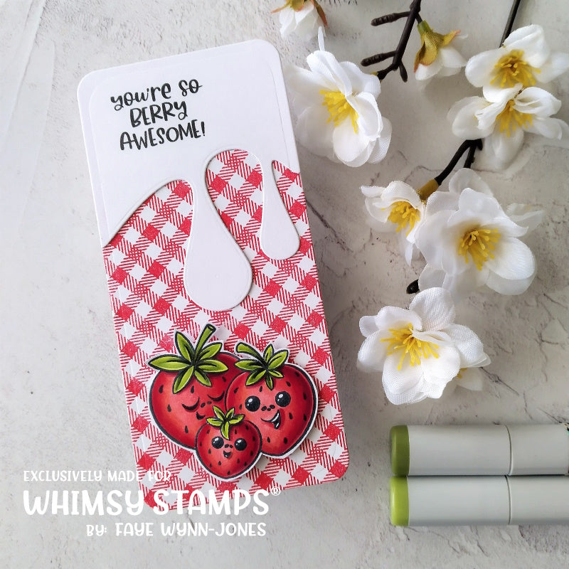 Mini Slim Rounded Die Set - Whimsy Stamps