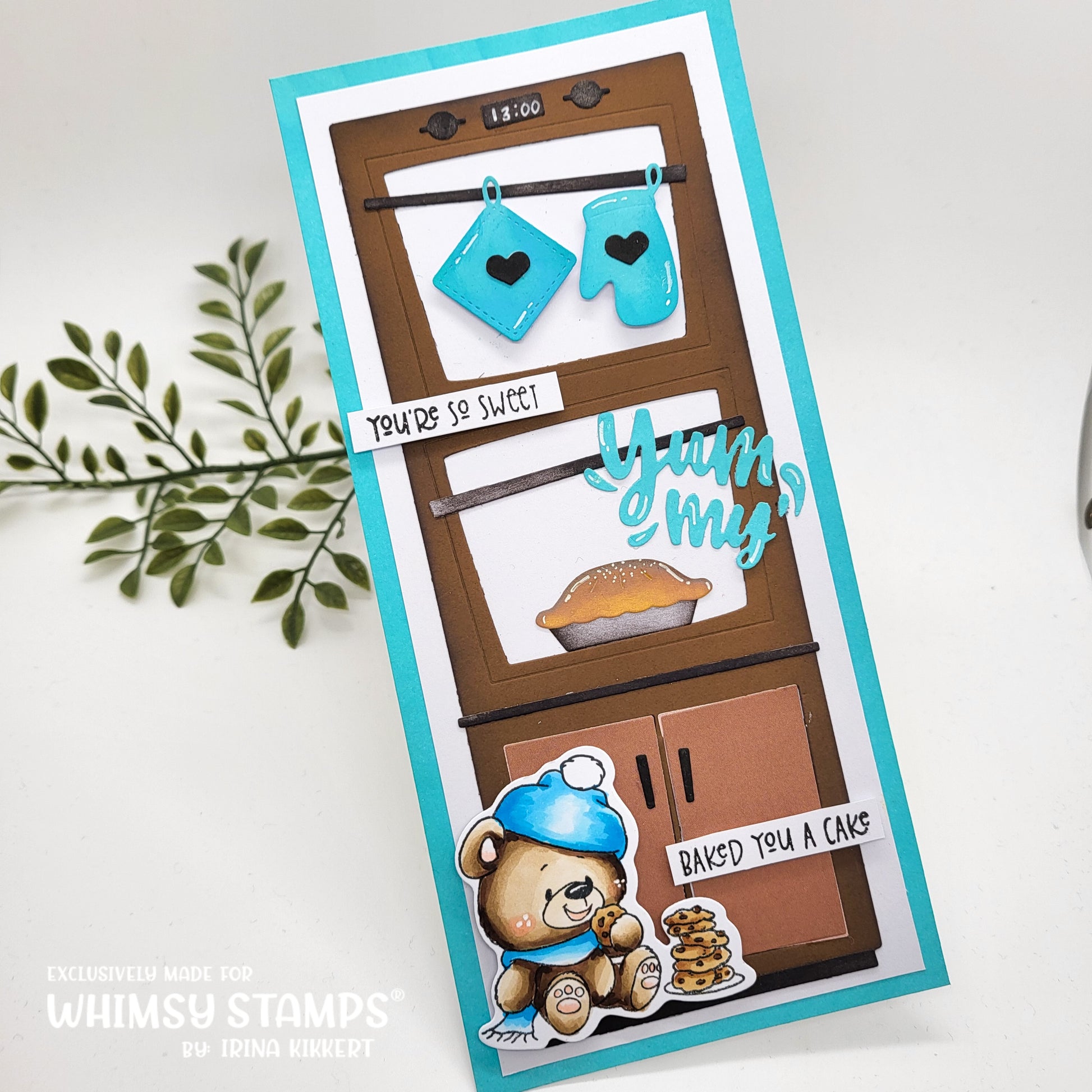 **NEW Yummy Word Die Set - Whimsy Stamps