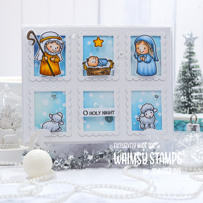 **NEW Nativity Clear Stamps - Whimsy Stamps