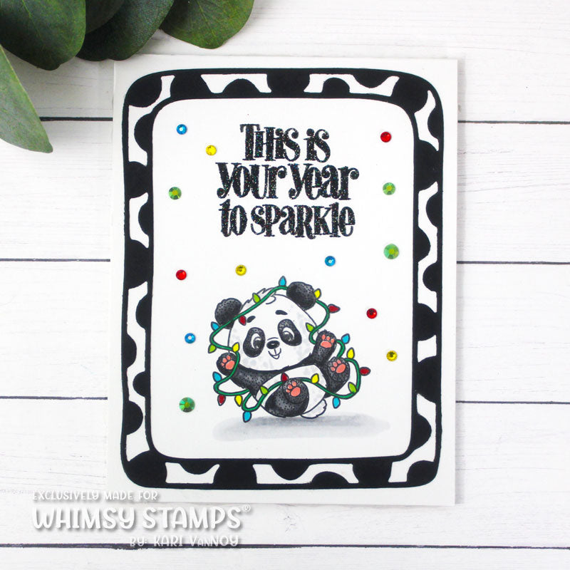 **NEW Cue the Confetti Clear Stamps - Whimsy Stamps