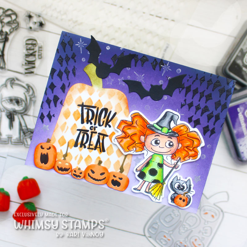 **NEW Pumpkin and Mini Jacks Die Set - Whimsy Stamps