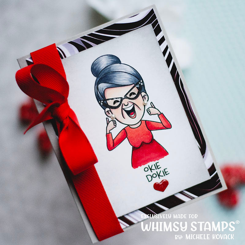 **NEW Dontcha Know Clear Stamps - Whimsy Stamps