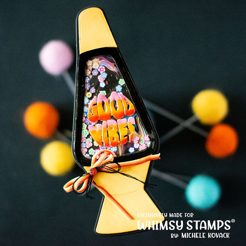 **NEW Lava Lamp Die Set - Whimsy Stamps