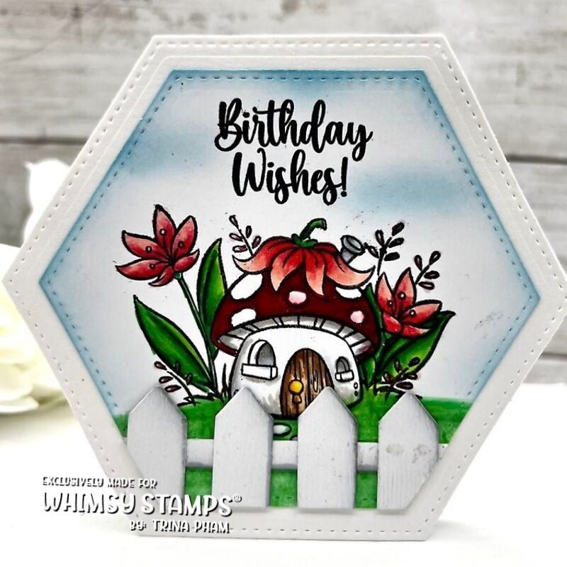 **NEW Fairy Land Clear Stamps - Whimsy Stamps