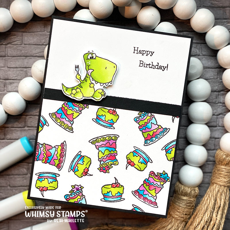 **NEW Dino Mighties Clear Stamps - Whimsy Stamps