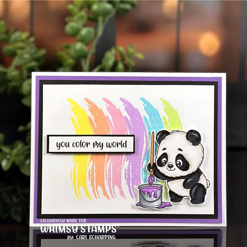 **NEW Panda Painter Clear Stamps