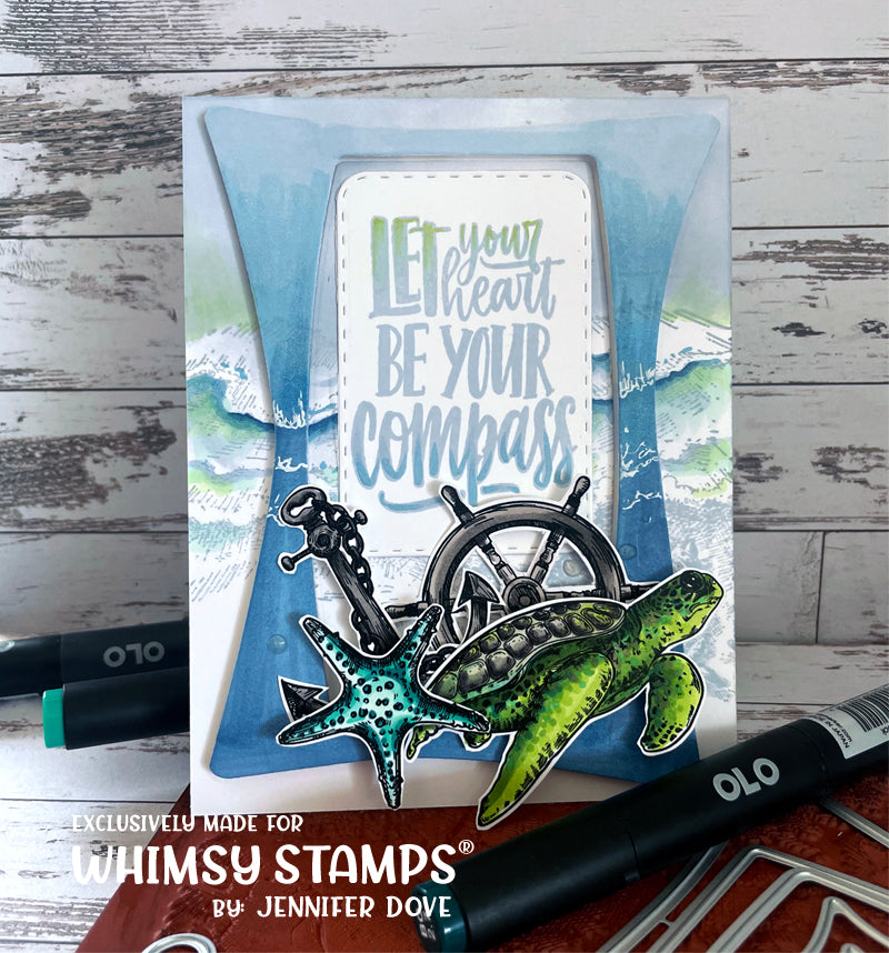 **NEW Salt Life Clear Stamps - Whimsy Stamps