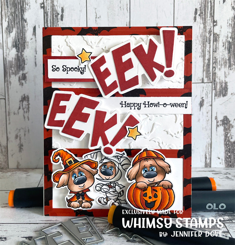 Doggies Halloween Clear Stamps