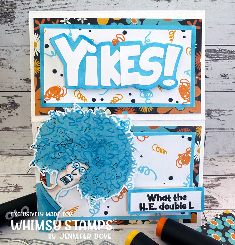 **NEW Yikes Word and Shadow Die Set