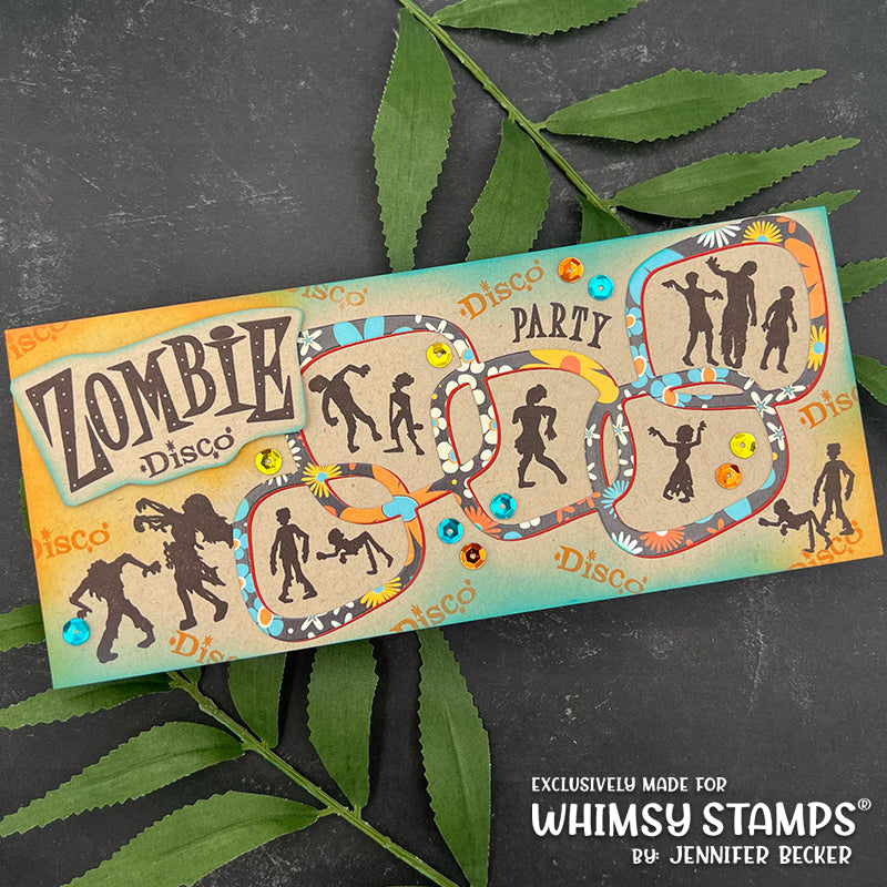 **NEW Slimline Retro Die Set - Whimsy Stamps