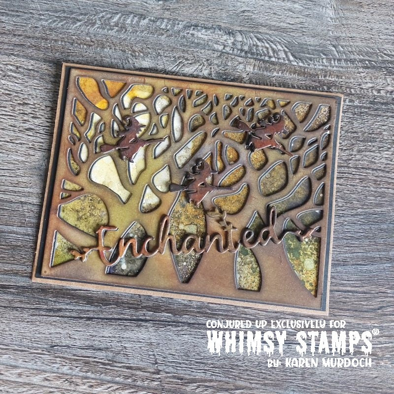 **NEW Enchanted Word Die Set - Whimsy Stamps