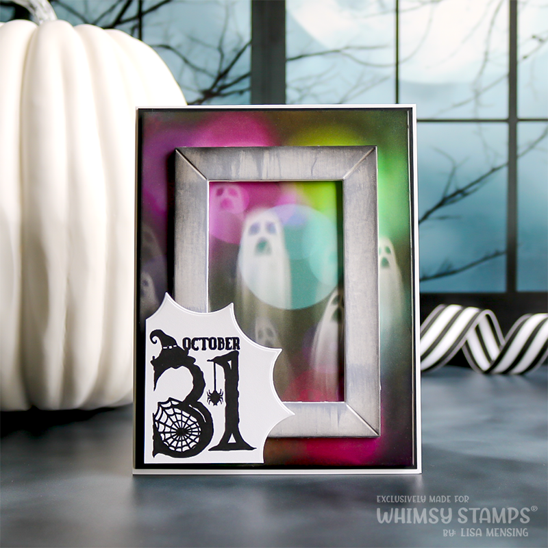 **NEW October 31st Clear Stamps - Whimsy Stamps