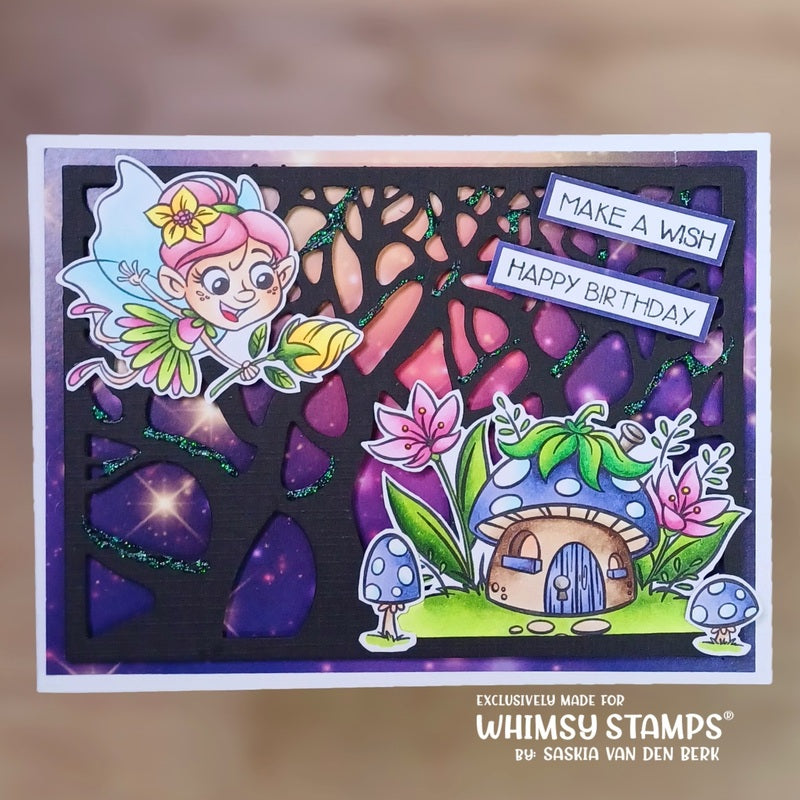 **NEW Fairy Land Clear Stamps - Whimsy Stamps