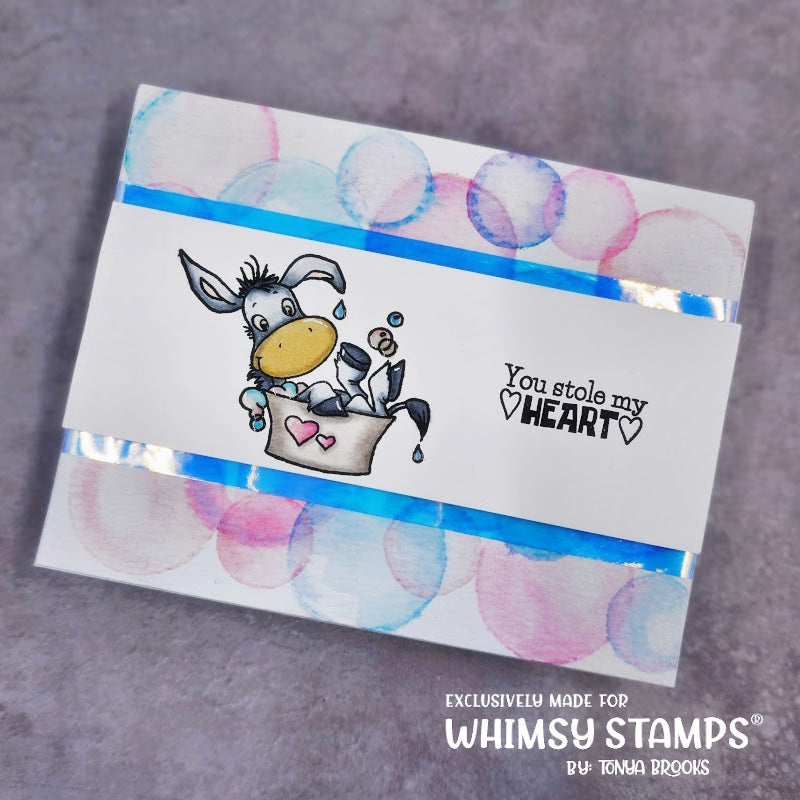 **NEW Donkey Love Clear Stamps - Whimsy Stamps