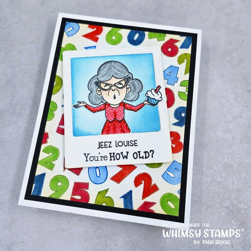 **NEW Dontcha Know Clear Stamps - Whimsy Stamps