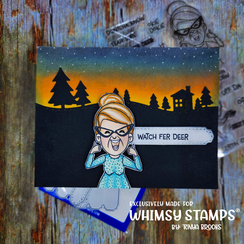 **NEW Dontcha Know Clear Stamps - Whimsy Stamps