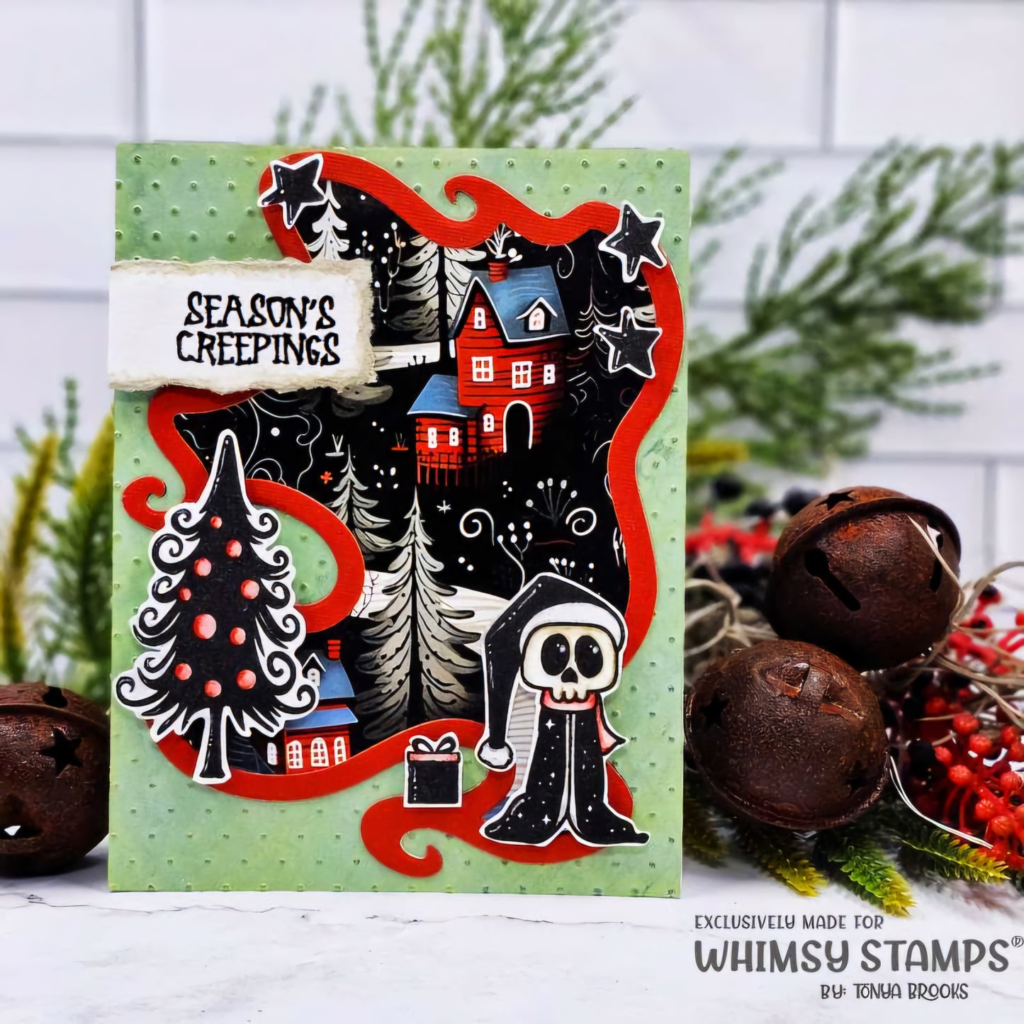 Season's Creepings Clear Stamps