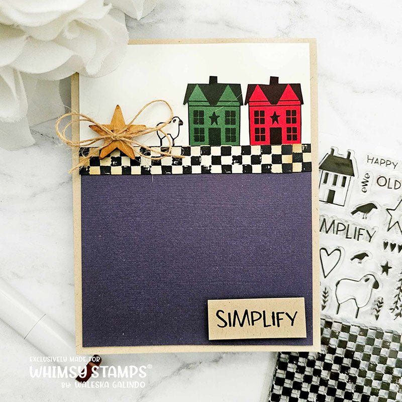 *NEW Prim Simplify Clear Stamps