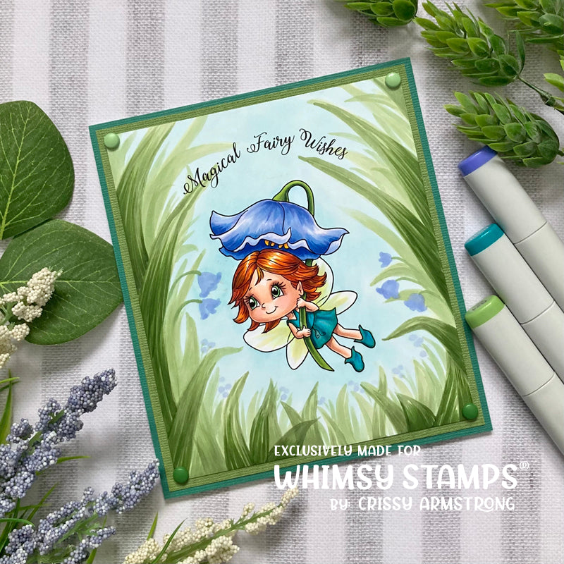 **NEW Fairy Wishes Clear Stamps - Whimsy Stamps