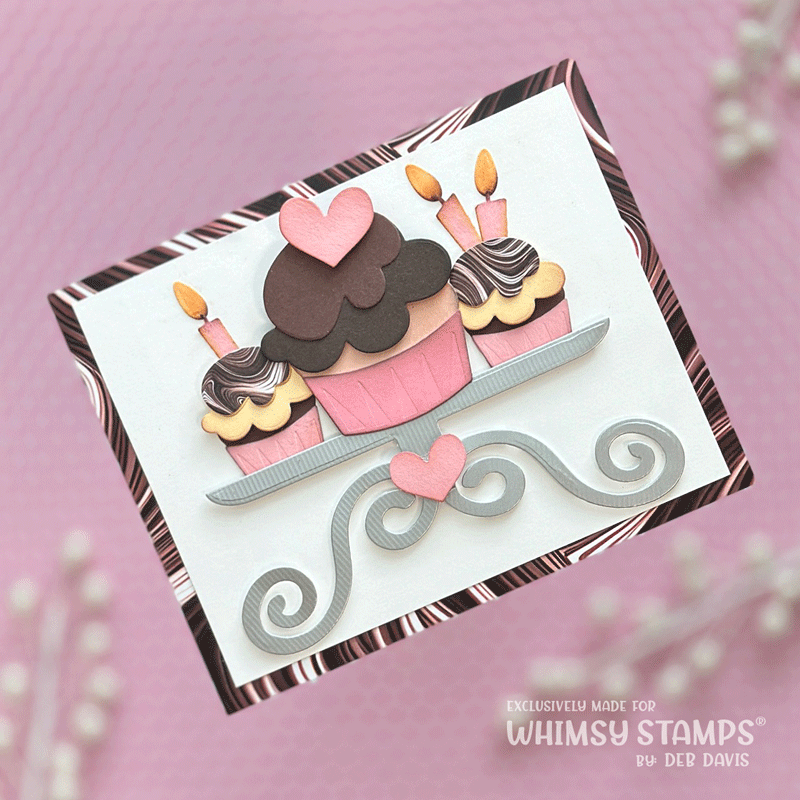 **NEW Cupcake Die Set - Whimsy Stamps