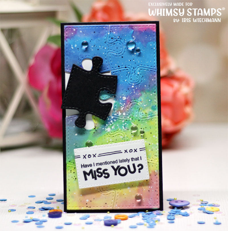 **NEW Puzzle Pieces Die - Whimsy Stamps