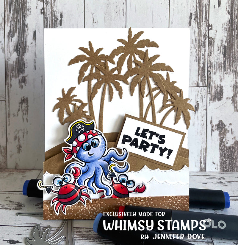 Pirate Party Clear Stamps