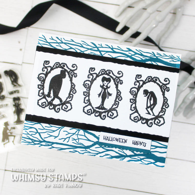 **NEW Handmade Monsters Clear Stamps - Whimsy Stamps