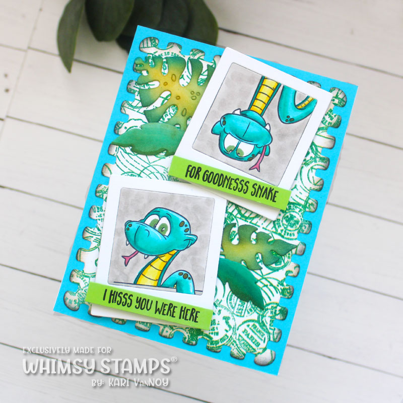 Sassy Snakes Clear Stamps