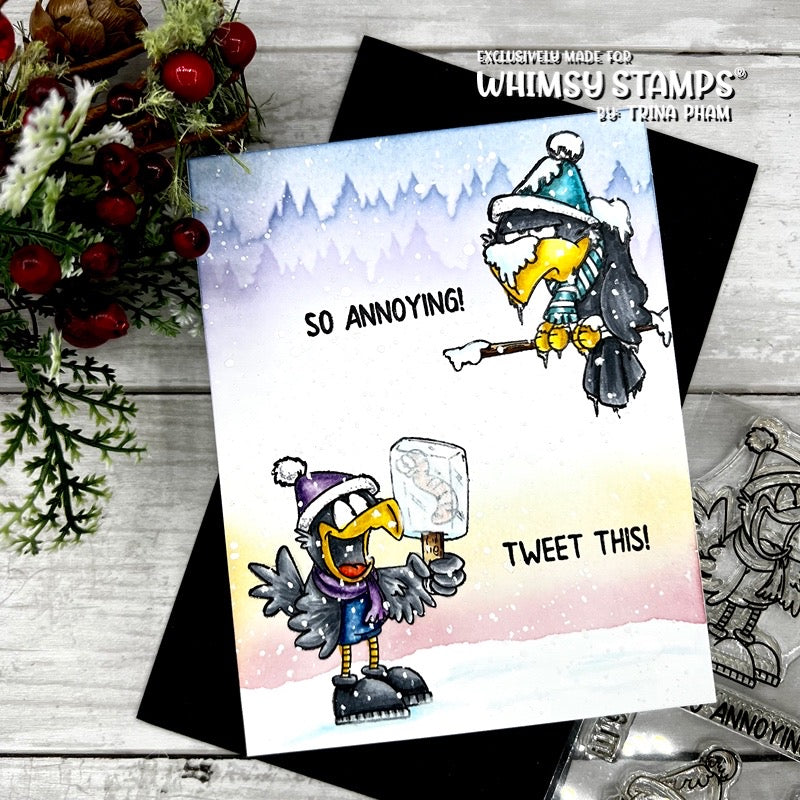 **NEW So Annoying Clear Stamps - Whimsy Stamps