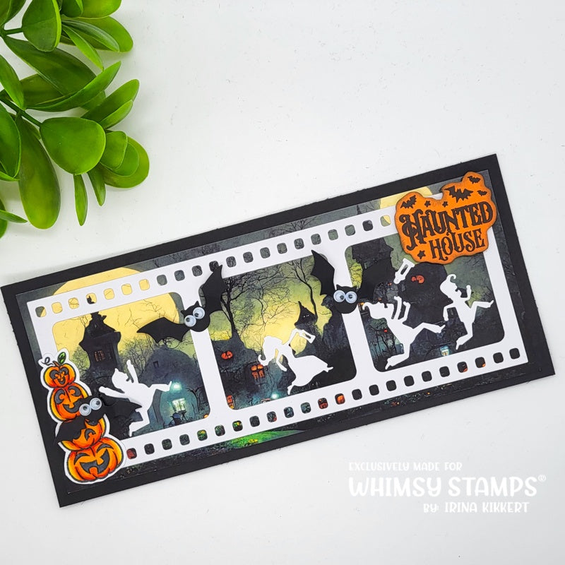 **NEW Slimline Paper Pack - Nightmares - Whimsy Stamps