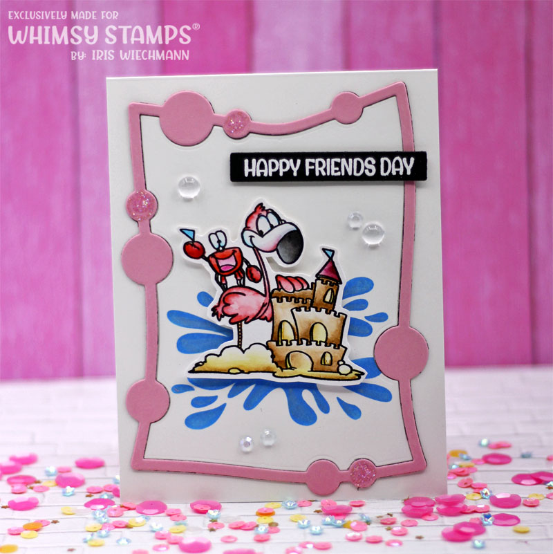 **NEW Beach Babes Clear Stamps - Whimsy Stamps