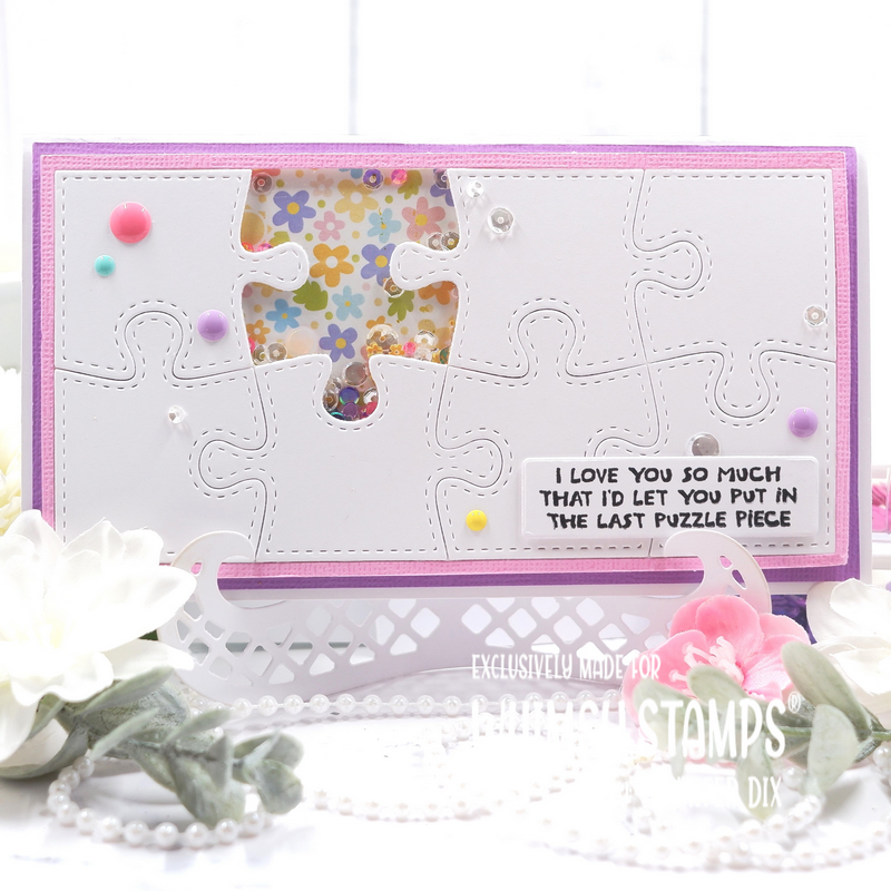 **NEW Puzzle It Clear Stamps - Whimsy Stamps