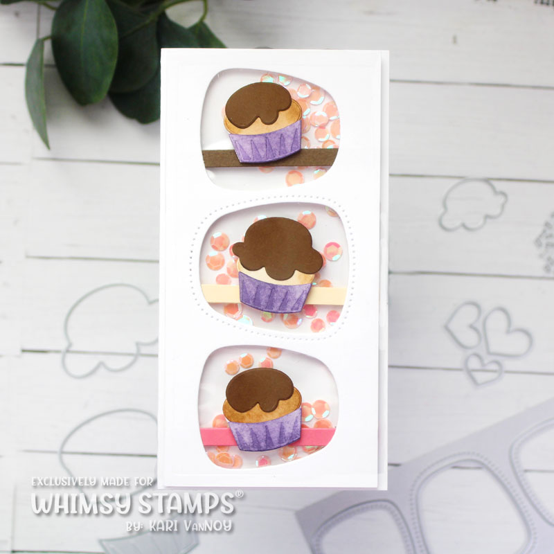 **NEW Cupcake Die Set - Whimsy Stamps