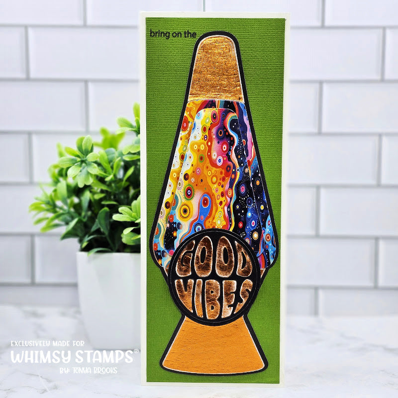 **NEW Lava Lamp Die Set - Whimsy Stamps