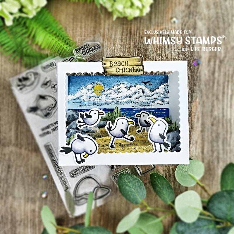 **NEW Gullibles Clear Stamps - Whimsy Stamps