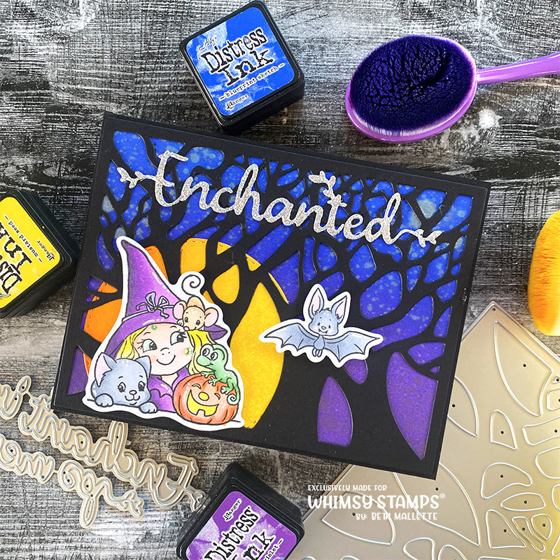 **NEW Enchanted Word Die Set - Whimsy Stamps