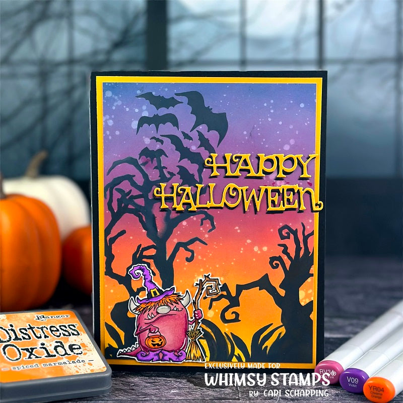 Monster Halloween Clear Stamps